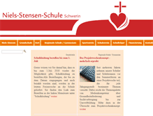 Tablet Screenshot of niels-stensen-schule.de